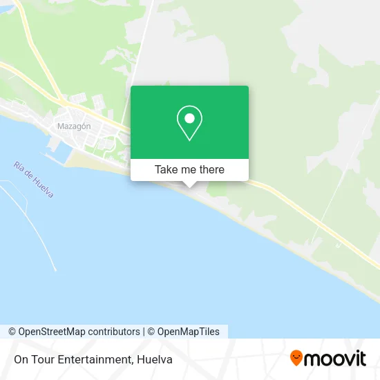 On Tour Entertainment map