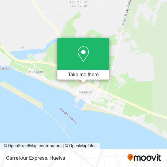 Carrefour Express map