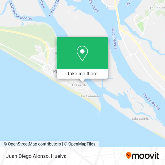 Juan Diego Alonso map