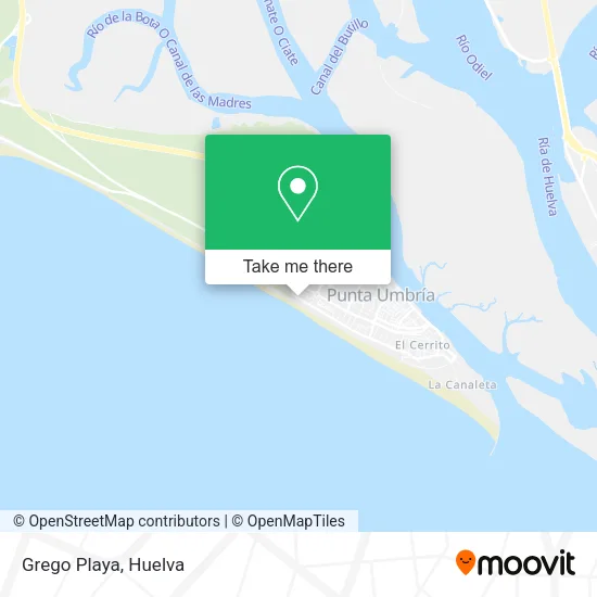 Grego Playa map