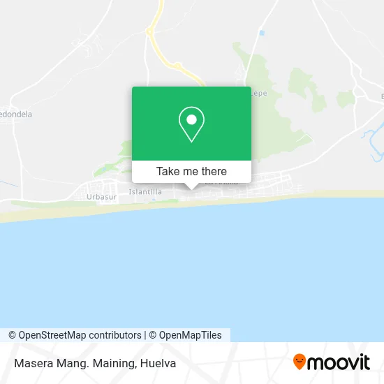 Masera Mang. Maining map