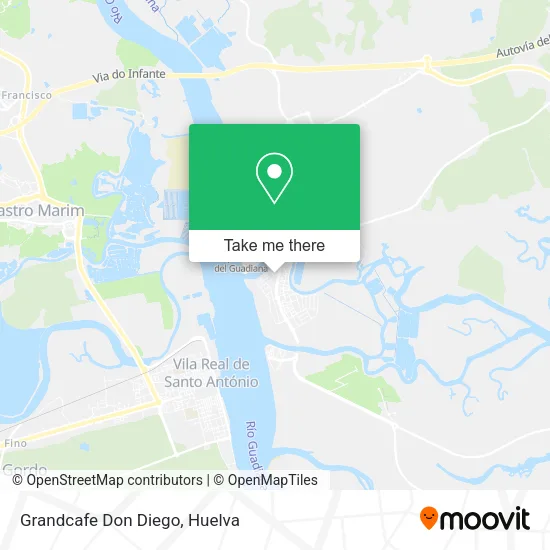 Grandcafe Don Diego map