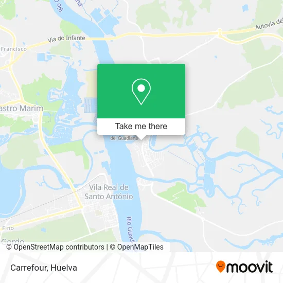 Carrefour map