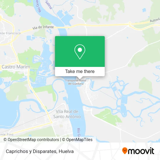 Caprichos y Disparates map