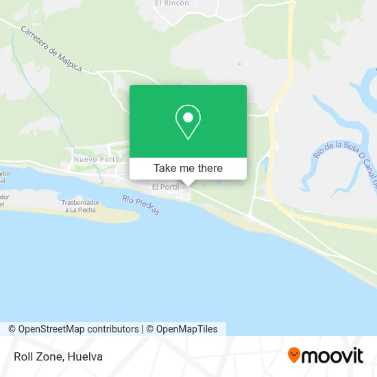 Roll Zone map