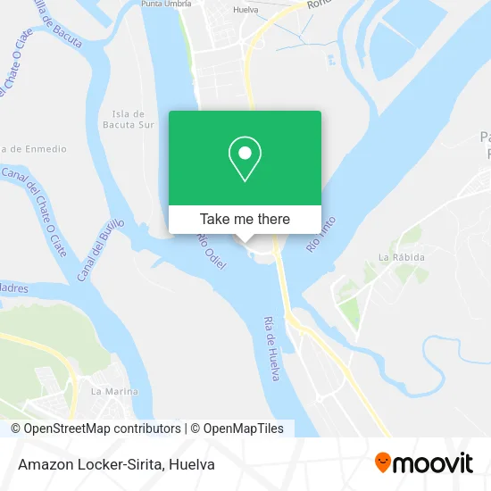 Amazon Locker-Sirita map