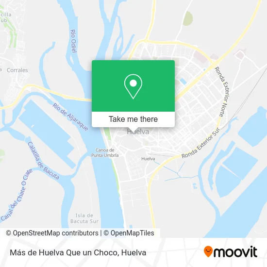 Más de Huelva Que un Choco map