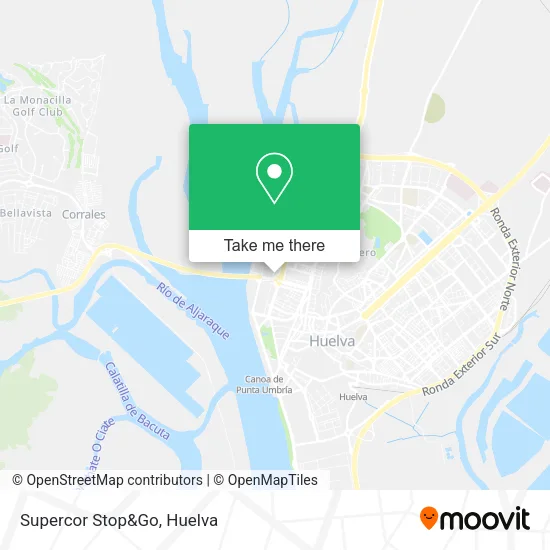Supercor Stop&Go map