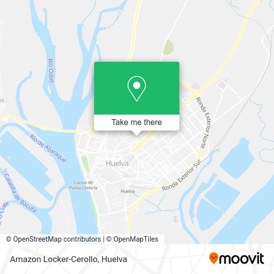 Amazon Locker-Cerollo map