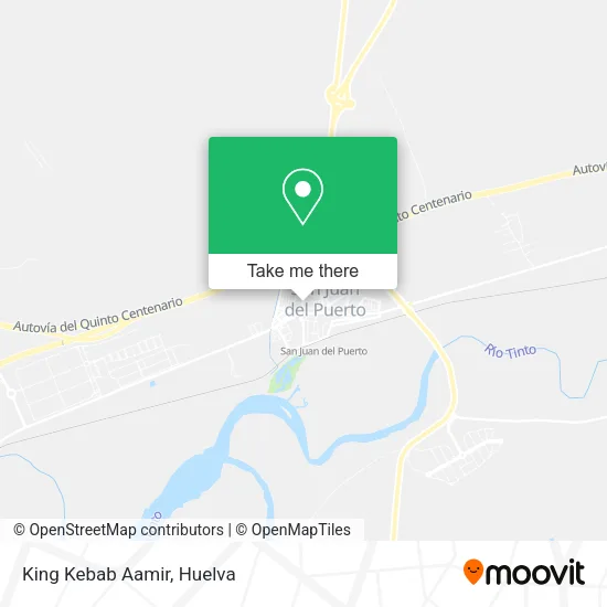 King Kebab Aamir map