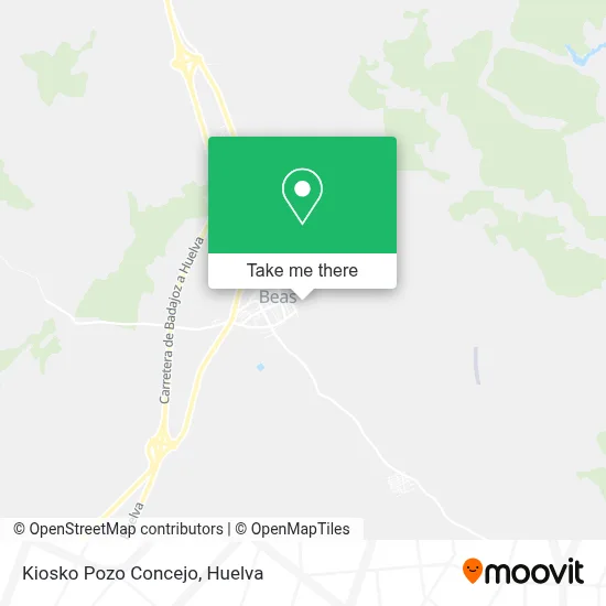 Kiosko Pozo Concejo map
