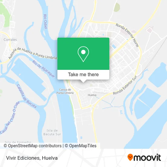 Vivir Ediciones map