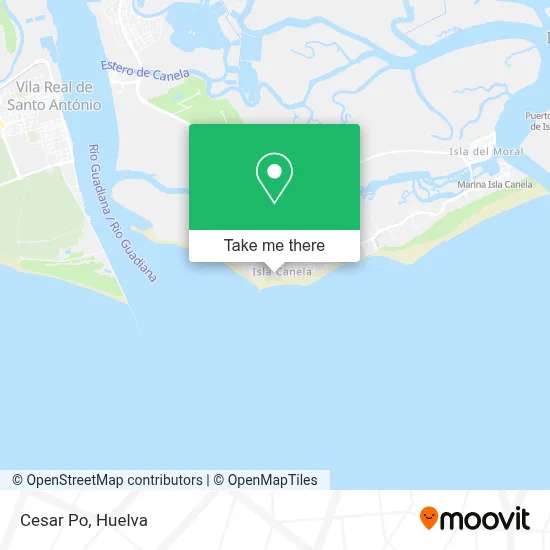 Cesar Po map