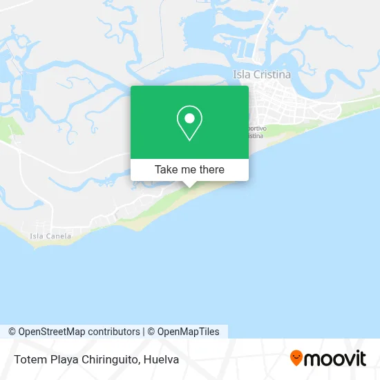 Totem Playa Chiringuito map