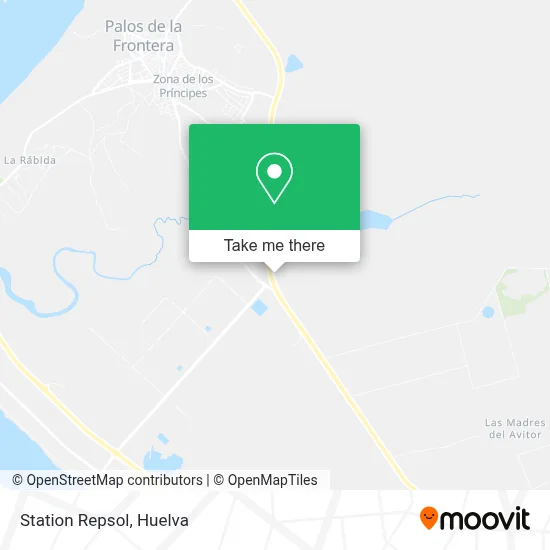 Station Repsol map
