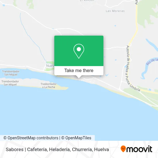 Sabores | Cafetería, Heladería, Churrería map