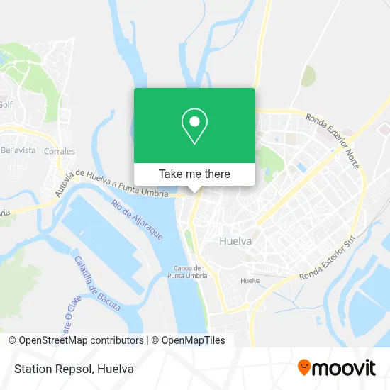 Station Repsol map