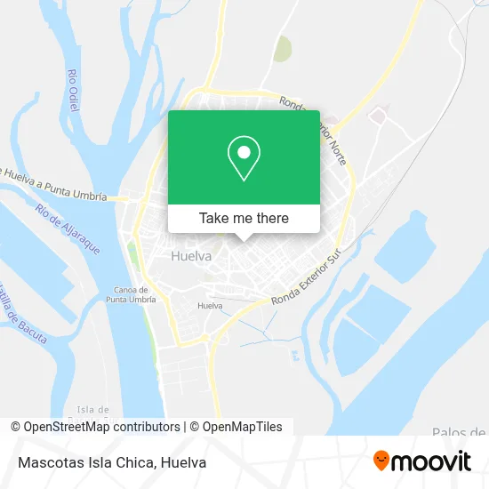 Mascotas Isla Chica map