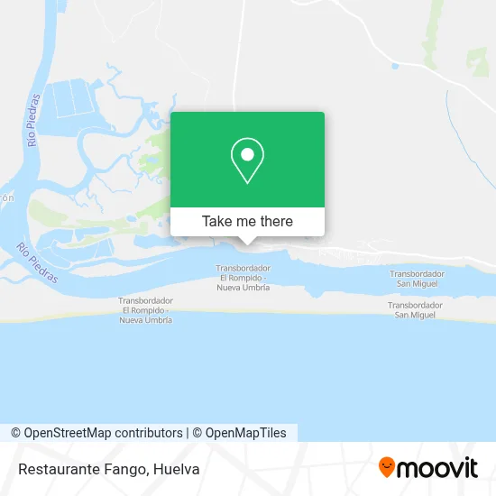 Restaurante Fango map