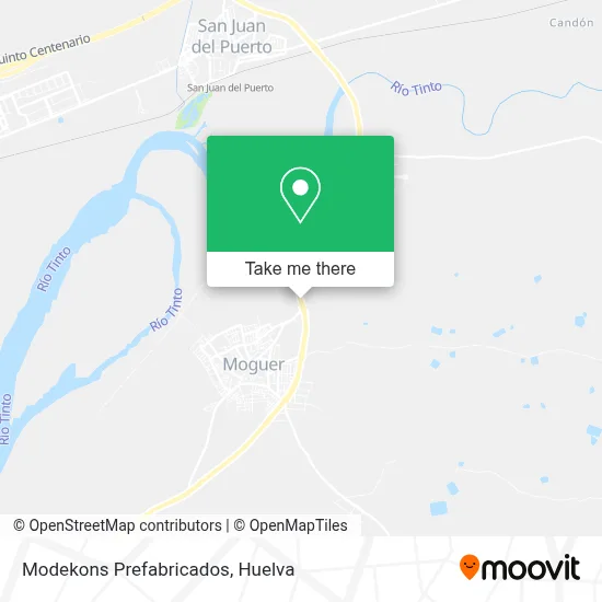 Modekons Prefabricados map