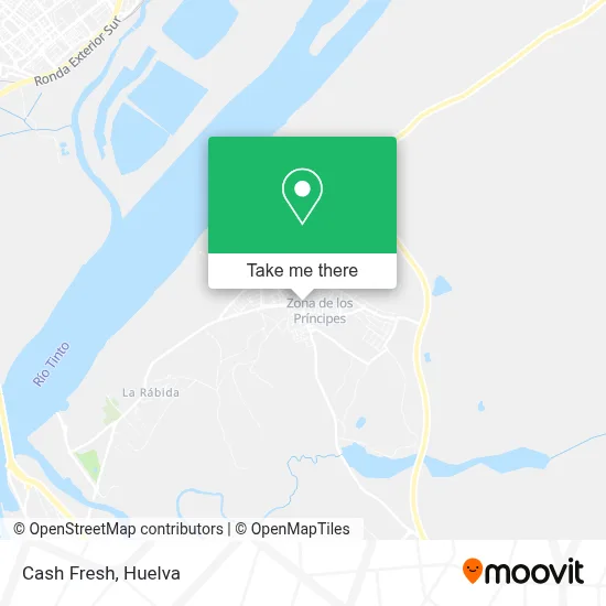 Cash Fresh map