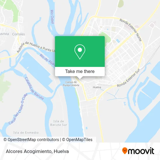 Alcores Acogimiento map