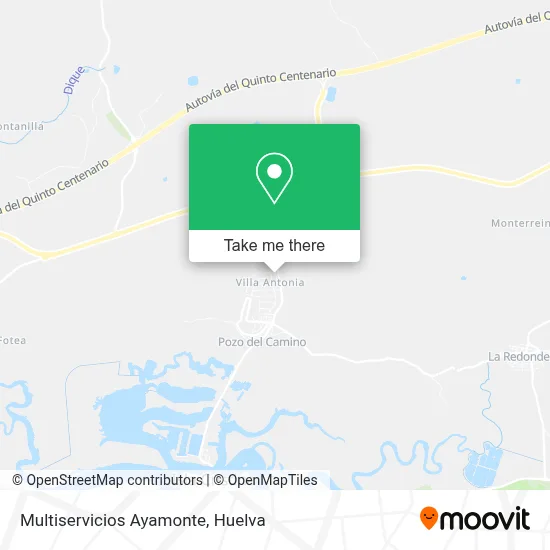 Multiservicios Ayamonte map