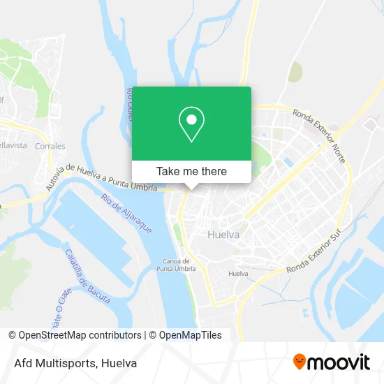 Afd Multisports map