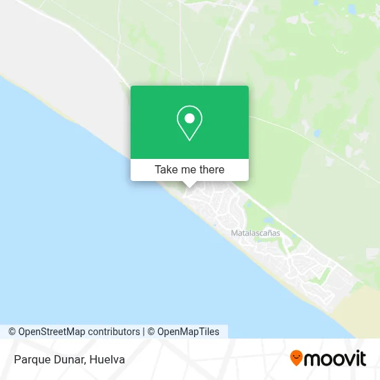 Parque Dunar map