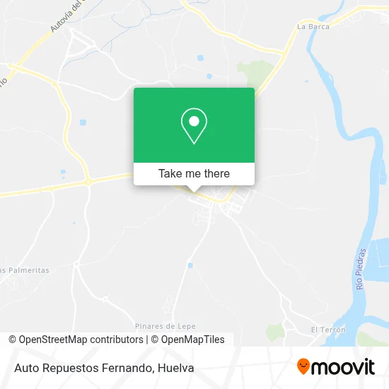 Auto Repuestos Fernando map