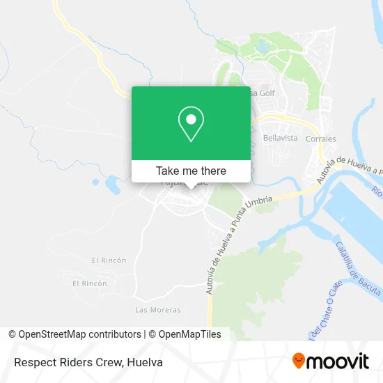 Respect Riders Crew map