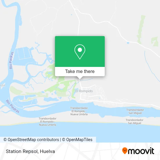 Station Repsol map