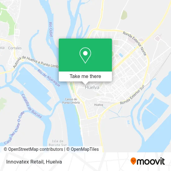 Innovatex Retail map