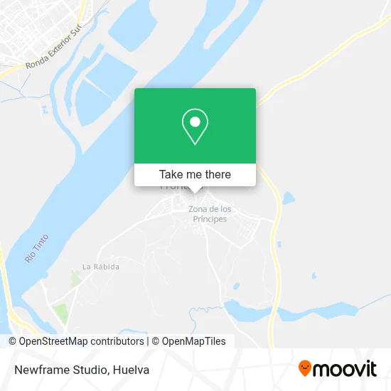 Newframe Studio map