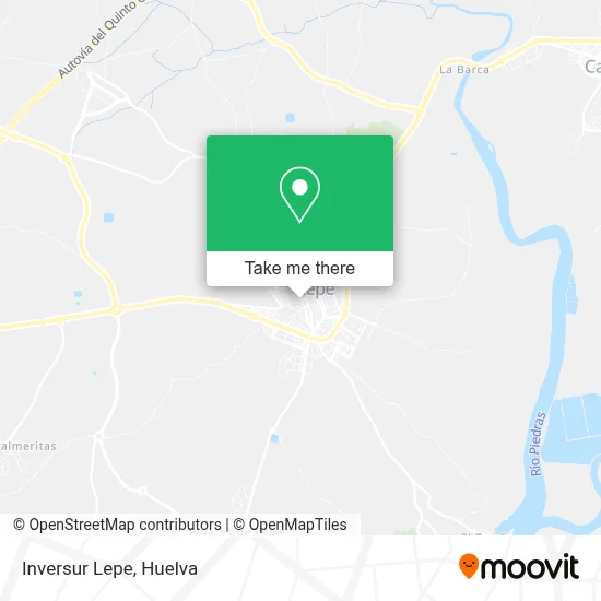 Inversur Lepe map