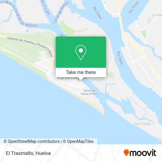 El Trasmallo map