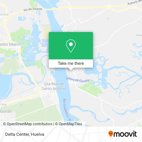 Centro Delta map