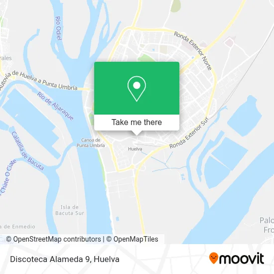 Discoteca Alameda 9 map