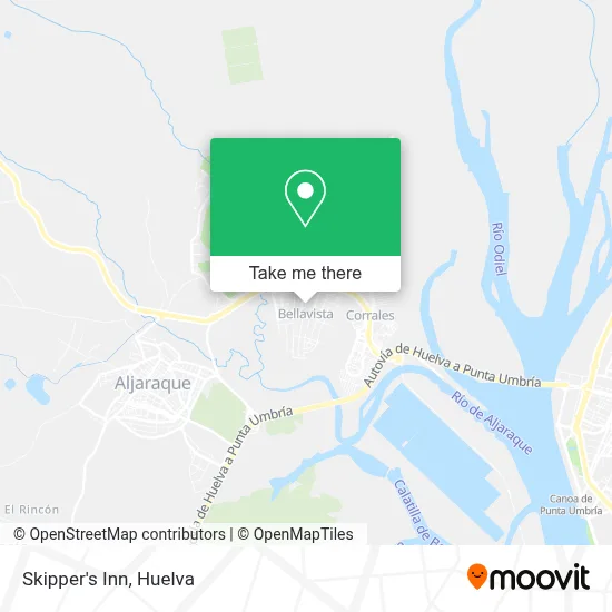 Skipper's Inn map