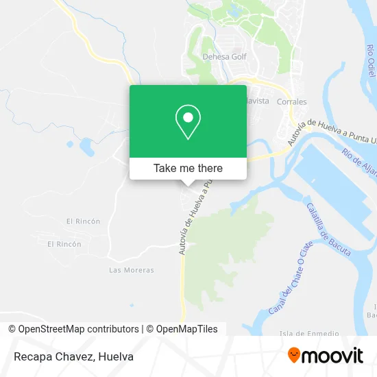 Recapa Chavez map