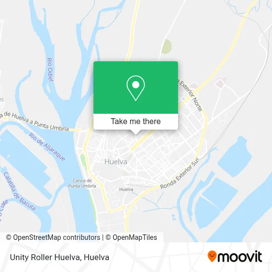 Unity Roller Huelva map