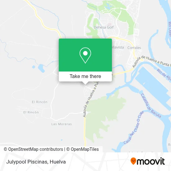Julypool Piscinas map