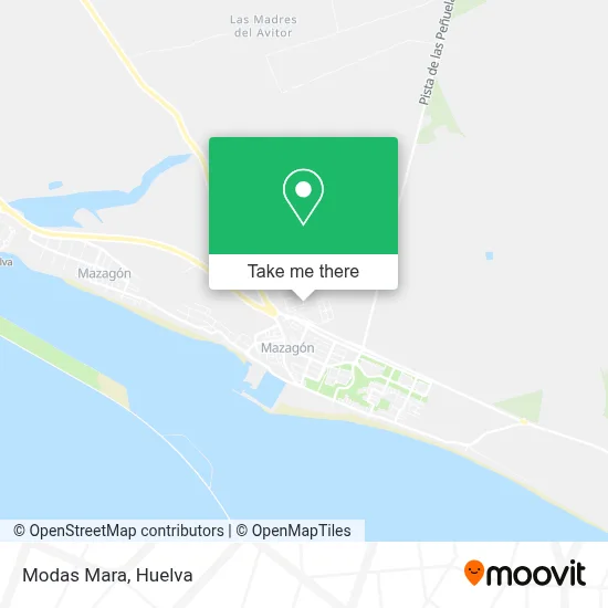 Modas Mara map