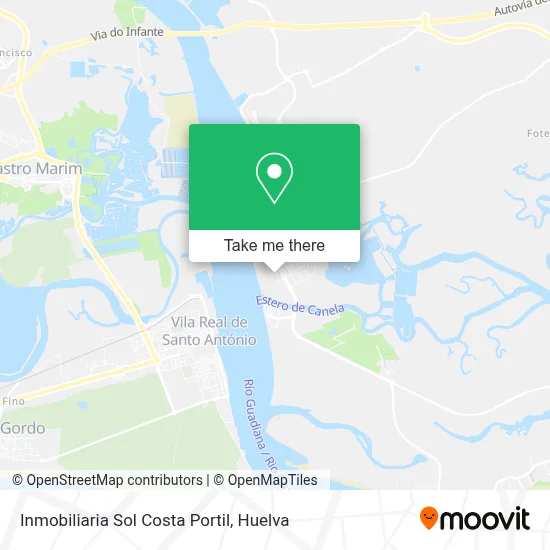Inmobiliaria Sol Costa Portil map