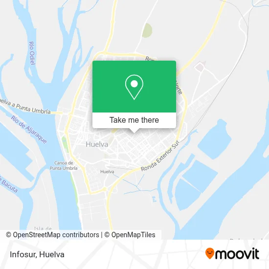 Infosur map