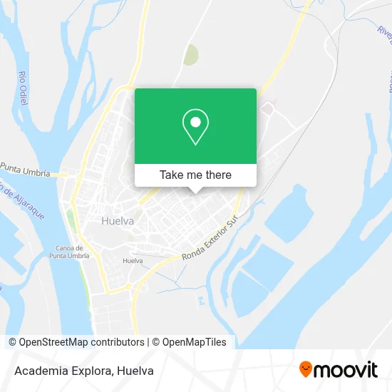 Academia Explora map