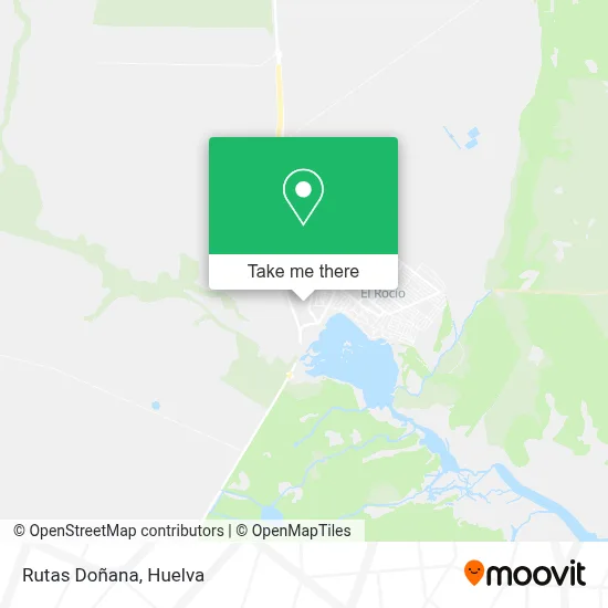 Rutas Doñana map