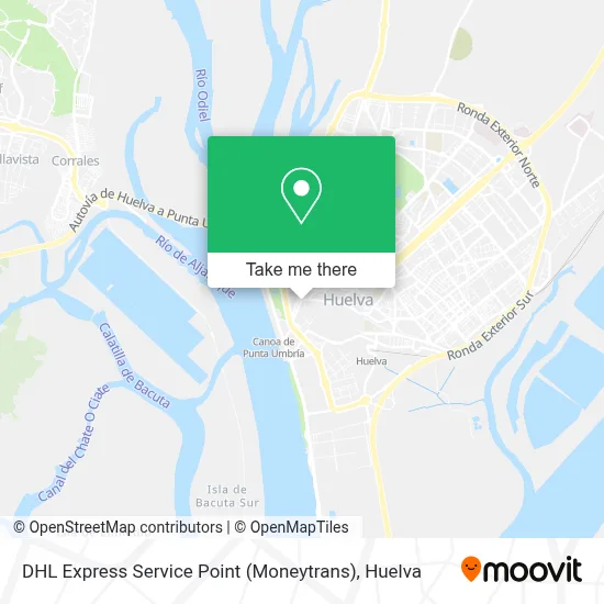 DHL Express Service Point (Moneytrans) map