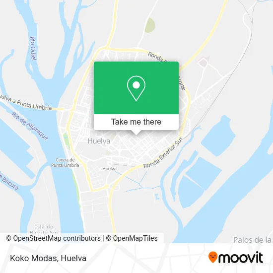 Koko Modas map