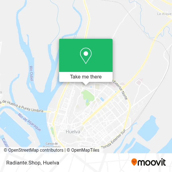 Radiante.Shop map